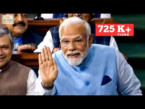 PM Modi Funny Moments During His Speech in Parliament | Creative Commons Attribution license