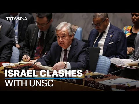 The verbal conflict between Israel and the UN continues