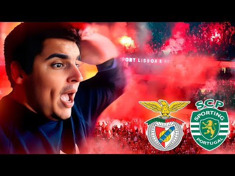 INVAS&amp;Atilde;O DE CAMPO NO DERBY DO ANO | BENFICA X SPORTING