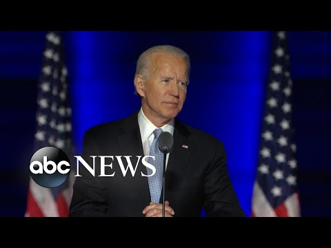 Joe Biden's full speech after becoming president-elect