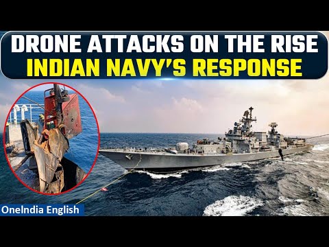 Indian Navy steps up surveillance in Arabian Sea amid rise in drone attacks | Oneindia News