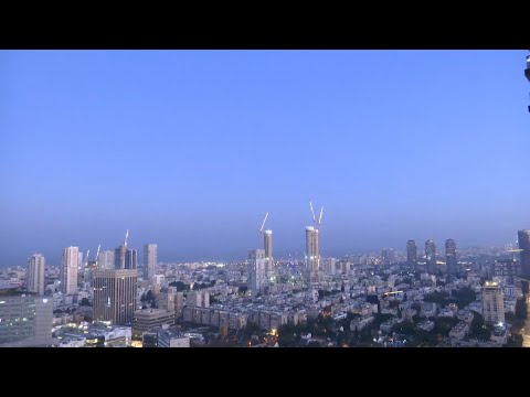 TEL AVIV, ISRAEL - A view of Tel Aviv skyline 3 months into Israel-Gaza War | News9