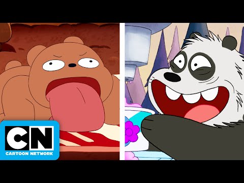 Hungry, Hungry Bears 🤤 | We Bare Bears &amp; We Baby Bears | Cartoon Network