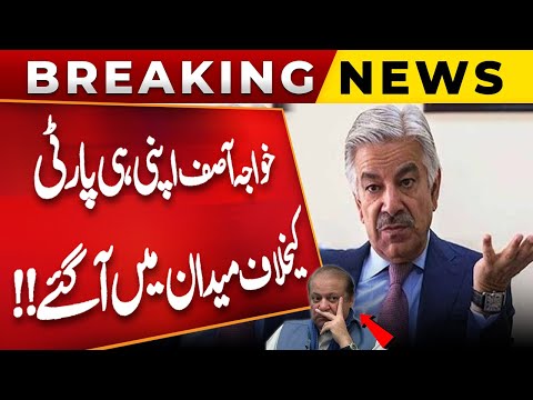 Khawaja Asif Shocking Statement Against His Party Before Election | Public News