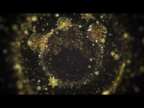 Magical and Golden circle particles 1 hour loop