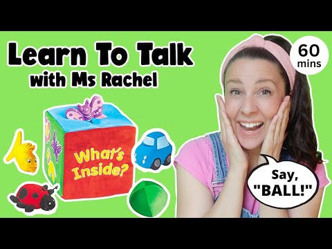 Learn to Talk with Ms Rachel - Videos for Toddlers - Nursery Rhymes &amp;amp; Kids Songs - Speech Practice