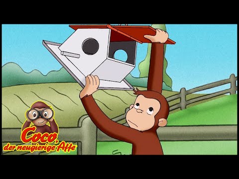 Coco der Neugierige Affe 🐵 Hopsi und das Vogelfutter 🐵 Ganze Folgen 🐵 Cartoons f&uuml;r Kinder🐵 Staffel 3