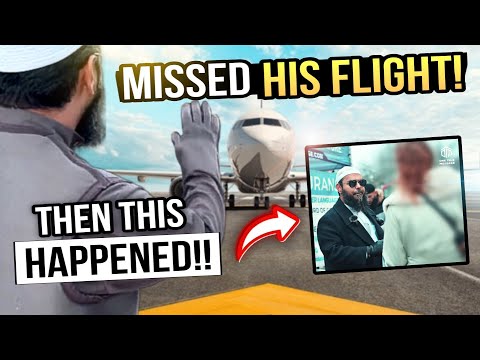 ✈️🤯Shaykh Uthman MISSED his Flight 🇺🇸 but then this happened❗