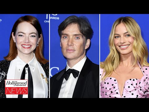 Emma Stone, Cillian Murphy &amp; More Stars Light Up the Palm Springs Film Awards Red Carpet | THR News