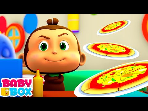 Waktunya Pizza | Video prasekolah | Kartun anak-anak lucu | Baby Box | Serial animasi