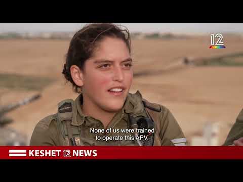 The tank female IDF fighters who fought against Hamas