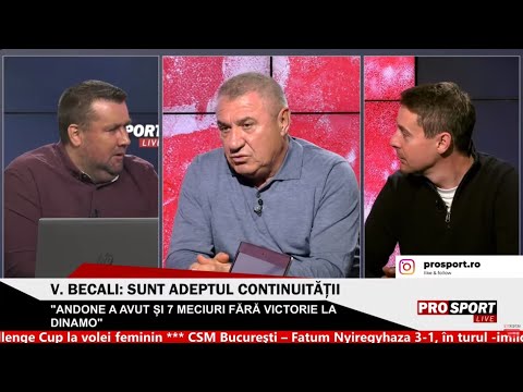 ProSport LIVE?cu Victor Becali și Cătălin Mureșanu | &amp;rdquo;Dinamo - principala candidată la retrogradare&amp;rdquo;