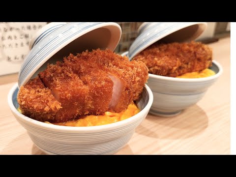 The Most Giant Pork Cutlet Bowl in Japan - Katsu Don | Japanese Amazing Food