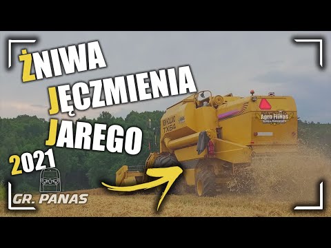 🇵🇱🔥Żniwa 2021🔥Jęczmień Jary⛔New Holland Tx64⛔