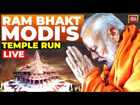 Ram Mandir Ayodhya News LIVE: PM Modi Prepares For Pran Pratishtha | India Today LIVE