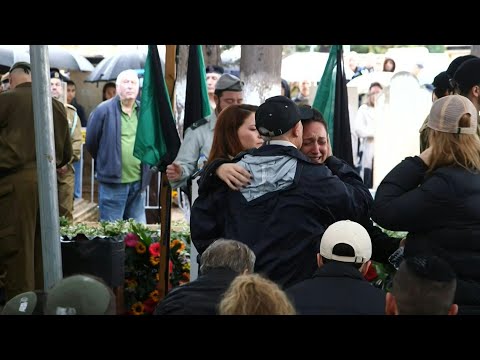 Funeral of Israeli soldier killed on northern border with Lebanon | AFP