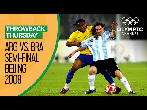 Argentina vs Brazil - Highlights | Men's Football Beijing 2008 | Throwback Thursday