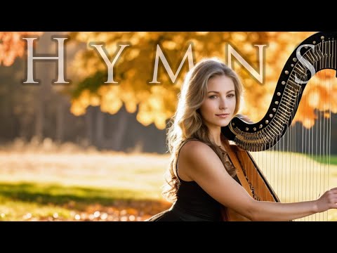 Heavenly Hymns 🎵   Relaxing Harp  🎵 Healing Instrumental Music