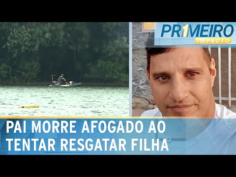 Corpo de homem que se afogou foi encontrado a 10m de profundidade | Primeiro Impacto (02/01/24)