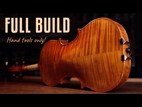 Making a Violin with HAND TOOLS: Commandeering Strad's Titian as an amateur woodworker