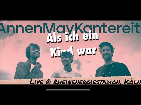 Als ich ein Kind war - AnnenMayKantereit Live in K&ouml;ln 9 September 2023