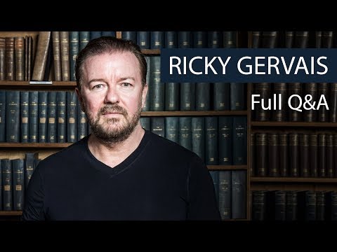 Ricky Gervais | Full Q&amp;A | Oxford Union