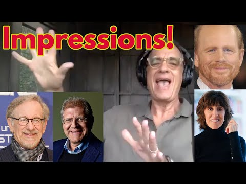 Tom Hanks impersonates Steven Spielberg, Ron Howard, Robert Zemeckis, &amp; more!