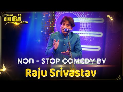 Raju Srivastav Non Stop Comedy in Award Show | Tarang Cine Utsav 2020 | TarangPlus