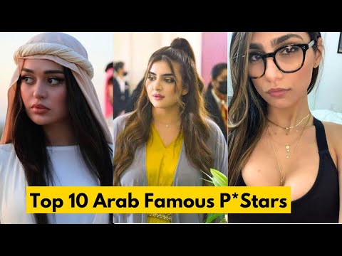 Top 10 Arab Famous Prnstars of 2023 || Top P*stars from Arab Ethnicity