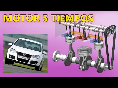 El motor de 5 tiempos con inyeccion de agua // Probado en Golf MK5 🤯