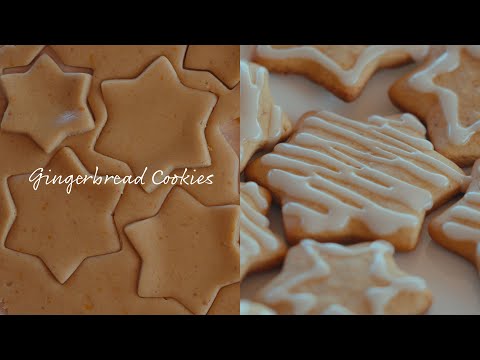 Simple Gingerbread Cookies  | Baking at Home