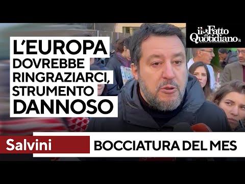 Mes, Salvini: &quot;Europa ci ringrazi per aver bloccato strumento dannoso&quot;