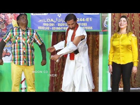 Iftikhar Thakur with Khushboo and Amanat Chan | Comedy Clip | Stage Drama 2024 | Punjabi Stage Drama