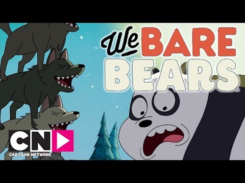 We Bare Bears | Wolf Pack Bear Stack | Cartoon Network