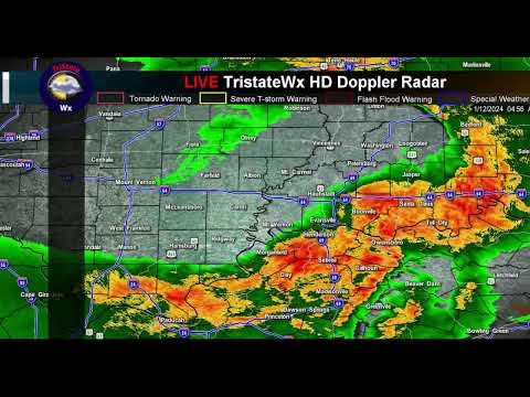 1/12/2024 LIVE TristateWx HD Doppler Radar Stream 