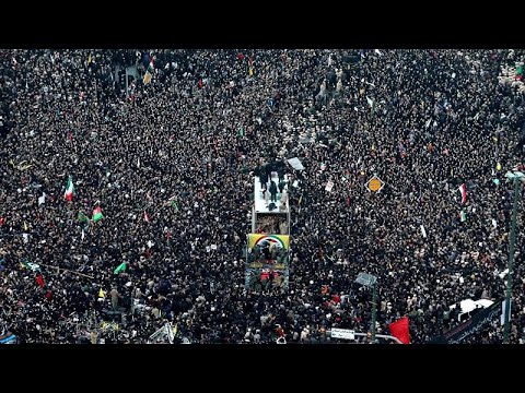 L'hommage des Iraniens au g&eacute;n&eacute;ral Qassem Soleimani