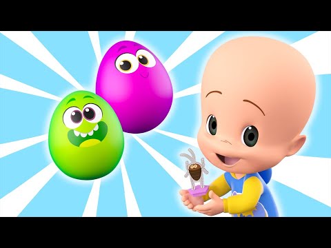 Learn with Cuquin and the Surpise eggs insects | Educational videos