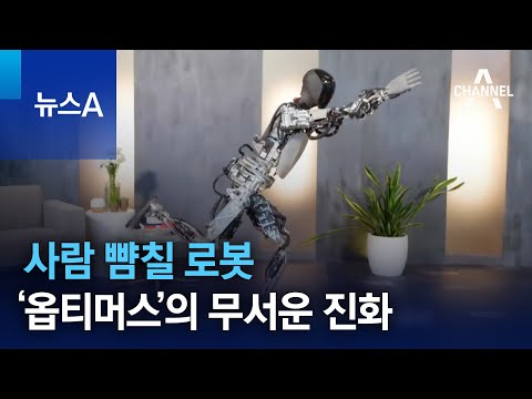 사람 뺨칠 로봇&hellip;테슬라 &lsquo;옵티머스&rsquo;의 무서운 진화 | 뉴스A