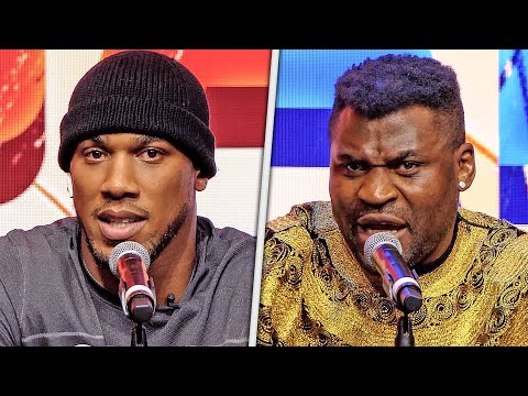 Anthony Joshua vs. Francis Ngannou &bull; FULL PRESS CONFERENCE | TNT Sports &amp; DAZN Boxing