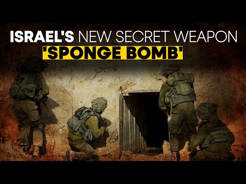 What Are Sponge Bombs, Israel's New Weapon To Seal Off Hamas' Tunnel Network | Israel Hamas War