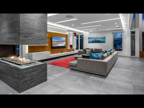 Award-Winning Custom-Built | Contemporary Interior Design in Entertainer's Dream Home | House Tour