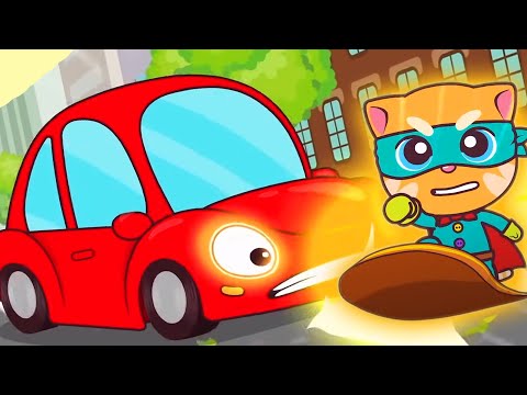 Mad Car | Talking Tom Heroes | Cartoon Shows For Kids | Cartoon Candy