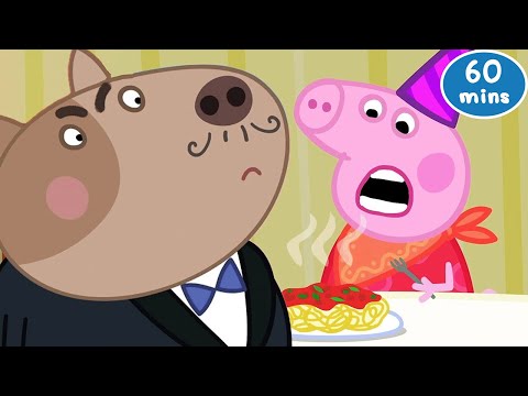 Peppa Pig Goes To A Fancy Restaurant 🐷 🧐 We Love Peppa Pig