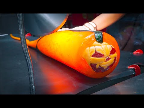 【期間限定】ハロウィンキャンディーができるまで！Handmade Candy Making in Japan　Japanese Street Food