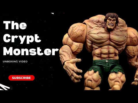 The Crypt Monster Hyde Action Figure Unboxing