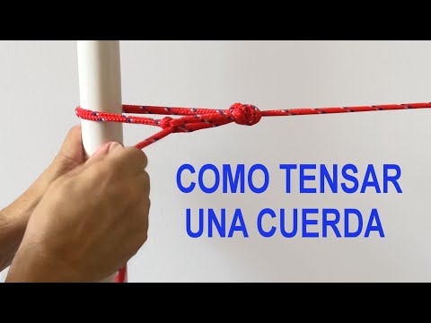 TOP 3 KNOTS to tighten a rope. Tension Knot