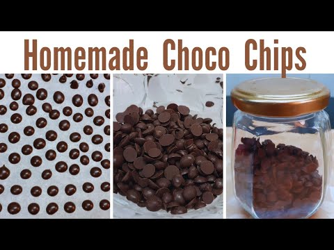 Choco Chips 🍫 only in 1 ingredient || Homemade Choco Chips By Samarrah Fusion