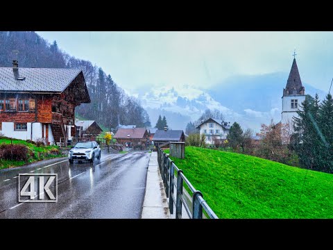 Magic of a rainy day in Switzerland 🇨🇭 Le S&eacute;pey - Cergnat