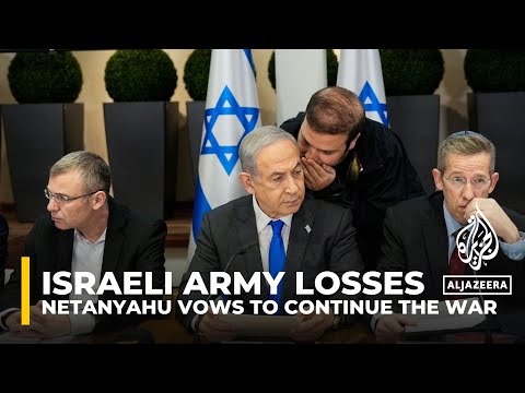 Israeli army losses: Netanyahu says war exacting a heavy price