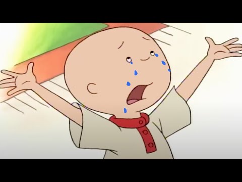 Caillou Doesn't Want To Go To School | Caillou Cartoon